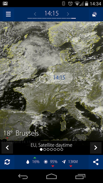 Sat۲۴, Weather satellite - عکس برنامه موبایلی اندروید