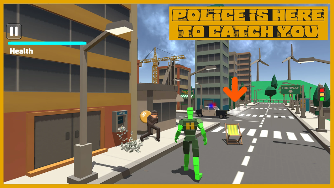 Incredible monster hulk hero - Gameplay image of android game