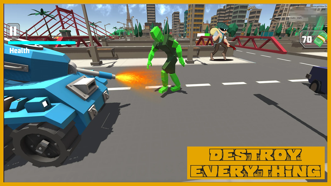 Incredible monster hulk hero - Gameplay image of android game