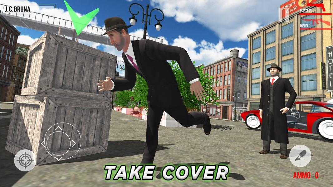 Crime Gangster Fury: Shooter - Gameplay image of android game