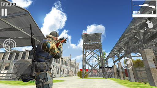 Delta Force Shooting Games - Gameplay image of android game