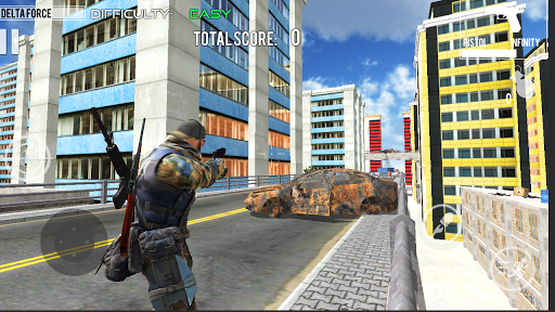 Delta Force Fury: Shooting Gam - Gameplay image of android game