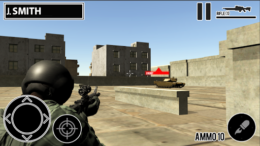 Desert Hawk Down - Shooting Ga - Gameplay image of android game