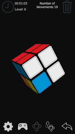 Cube Puzzle ۳x۳ - عکس بازی موبایلی اندروید