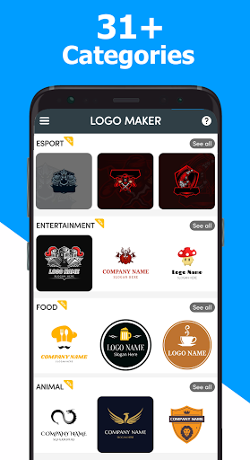 Logo Maker - Logo Creator - عکس برنامه موبایلی اندروید