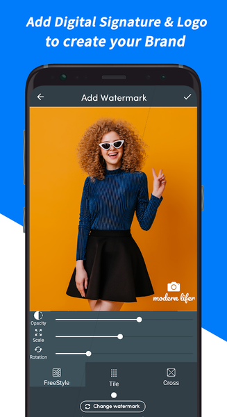 Watermark - Watermark Photos - Image screenshot of android app