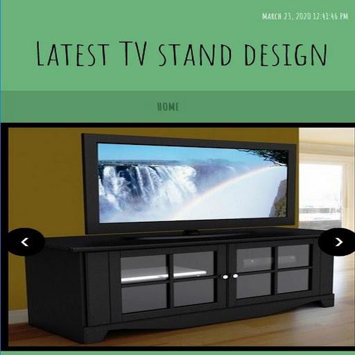 Latest TV stand design - Image screenshot of android app