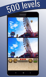 Find the difference 500 levels - Gameplay image of android game