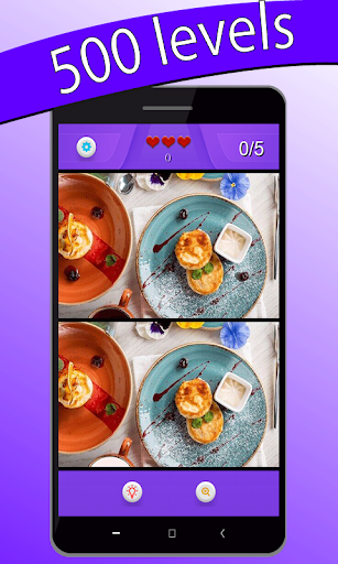 Spot the difference 500 levels - Gameplay image of android game