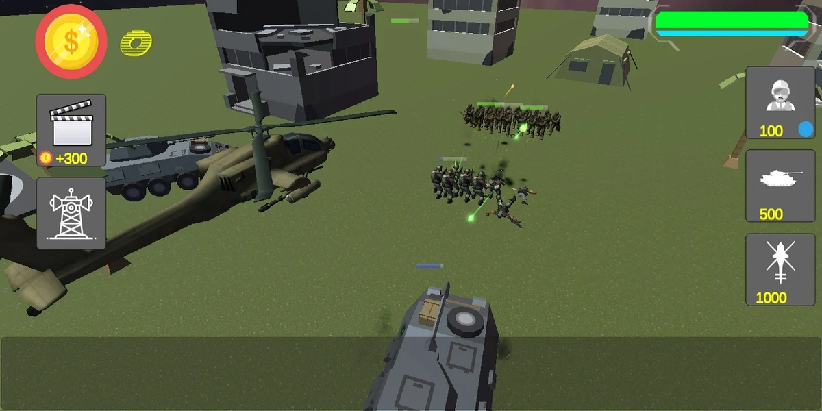 Commando Battle Tactics - Gameplay image of android game