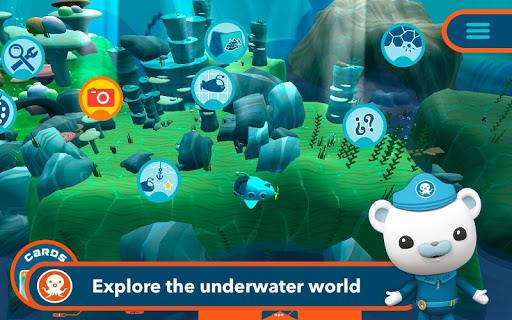 Octonauts and the Whale Shark – نجات از کوسه‌ها - Gameplay image of android game