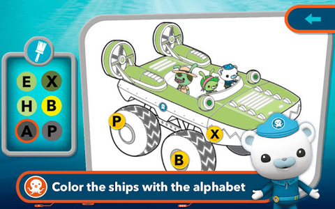 Octonauts and the Whale Shark - Gameplay image of android game