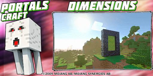 Mods Mega Portals - Dimensions - Image screenshot of android app