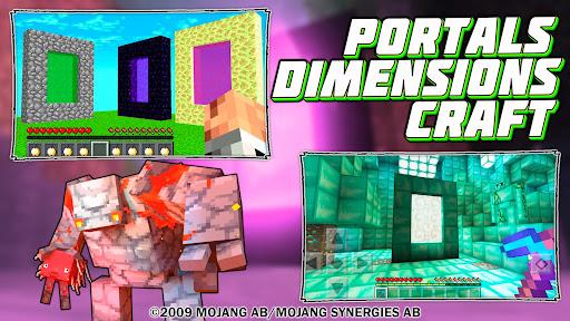 Mods Mega Portals - Dimensions - عکس برنامه موبایلی اندروید