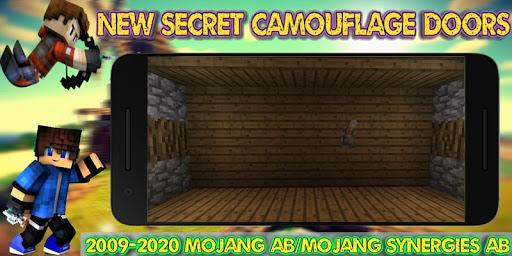 Mods Secret Rooms - Camouflage Doors - Image screenshot of android app