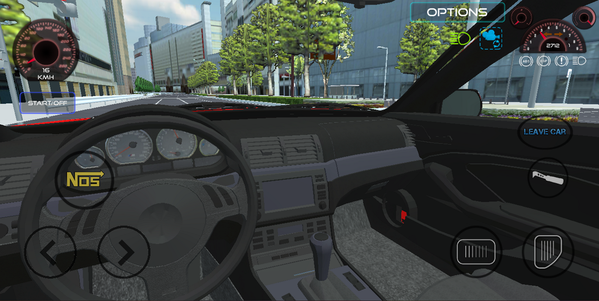 MotorCity: HD Drive Simulator - Gameplay image of android game