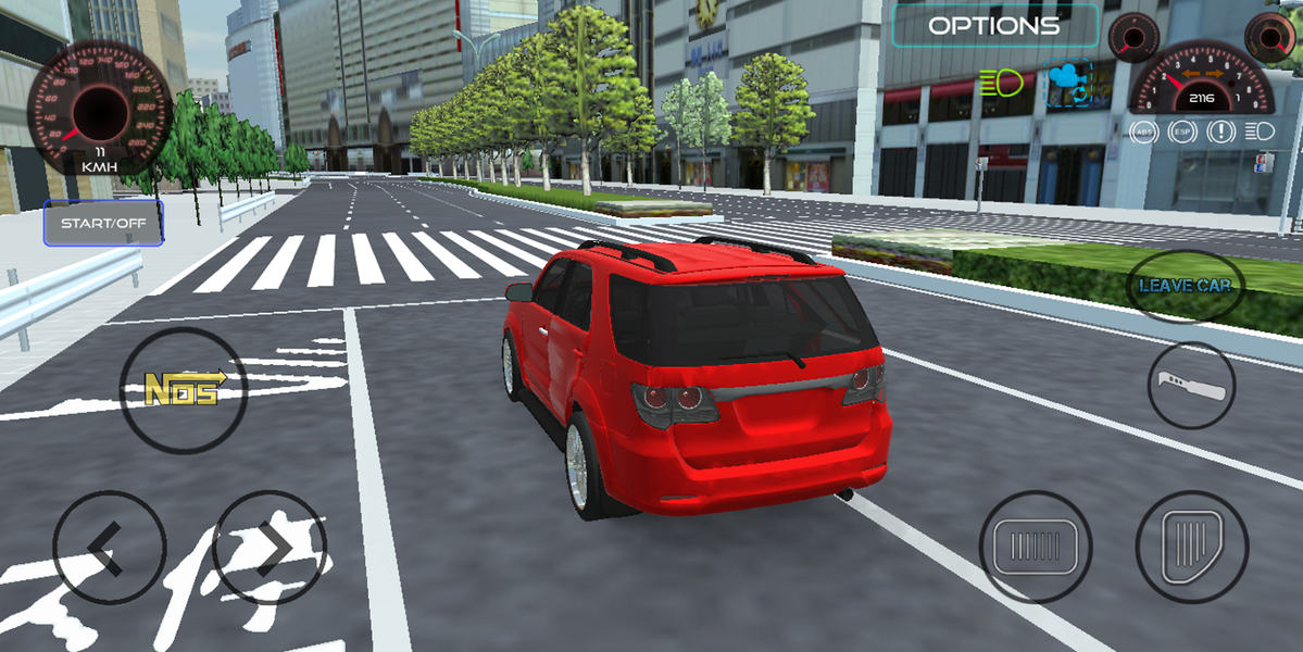 MotorCity: HD Drive Simulator - Gameplay image of android game