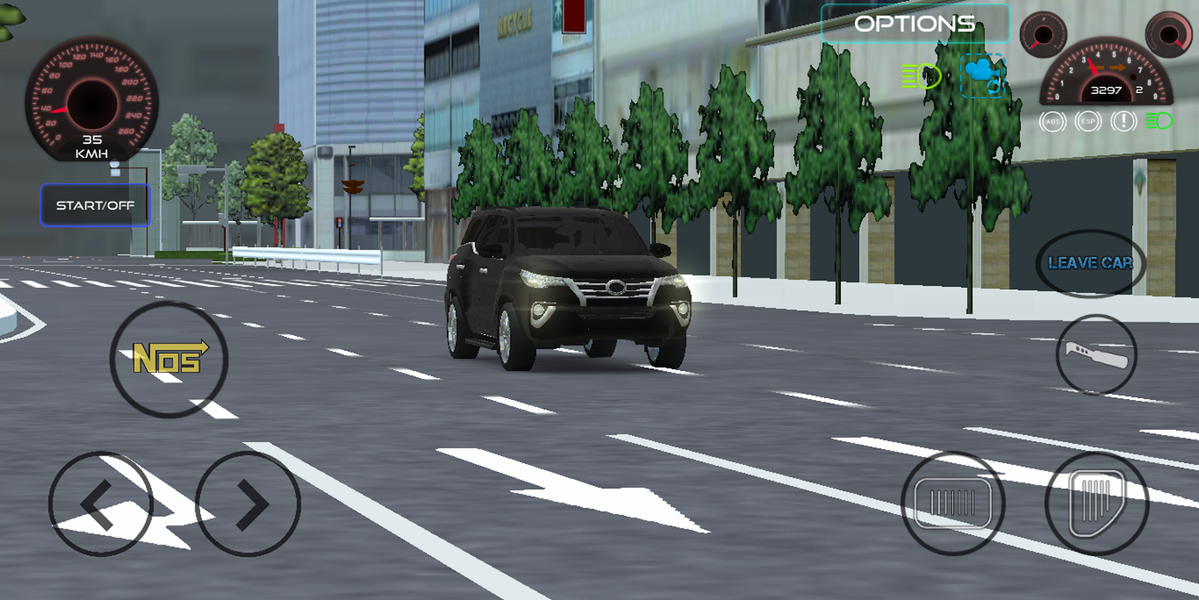 MotorCity: HD Drive Simulator - Gameplay image of android game