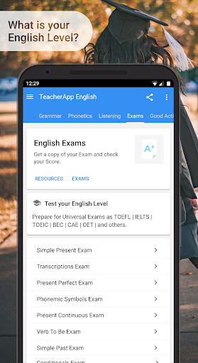 English Grammar and Phonetics - عکس برنامه موبایلی اندروید