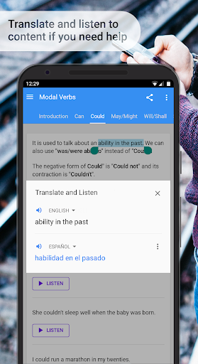 English Grammar and Phonetics - عکس برنامه موبایلی اندروید