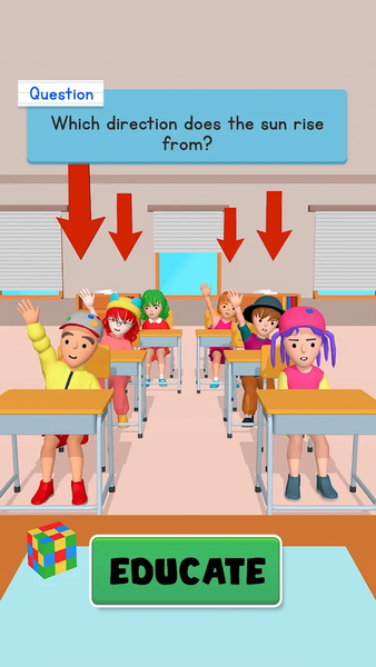 Student Teacher Simulator Game - Gameplay image of android game