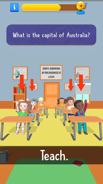 Teacher Life Simulator - Gameplay image of android game