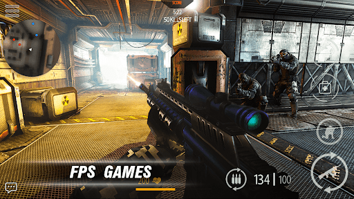Call of modern FPS: war commando FPS Game - Gameplay image of android game