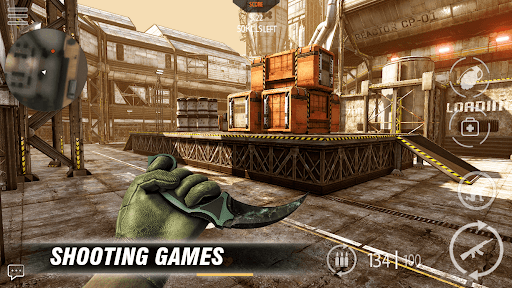 Call of modern FPS: war commando FPS Game - Gameplay image of android game