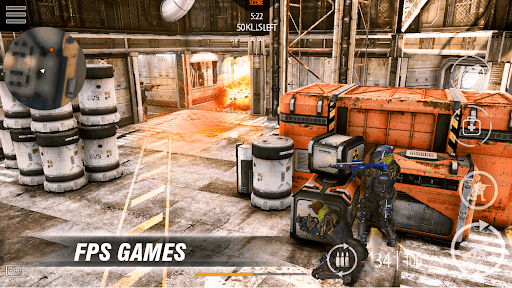 Call of modern FPS: war commando FPS Game - Gameplay image of android game