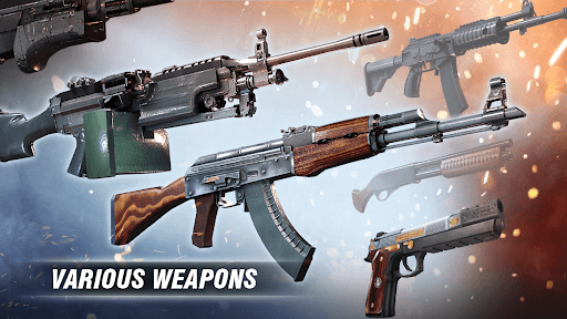 Call of modern FPS: war commando FPS Game - Gameplay image of android game