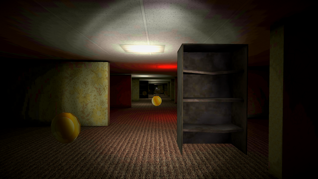 Backrooms - Horror Runner Game - Gameplay image of android game