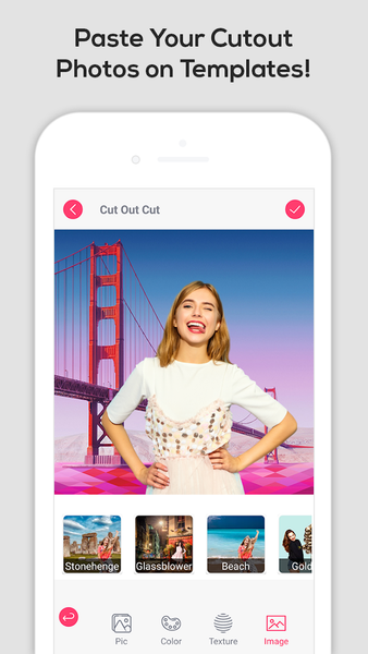 Cut Paste Photos Editor - عکس برنامه موبایلی اندروید