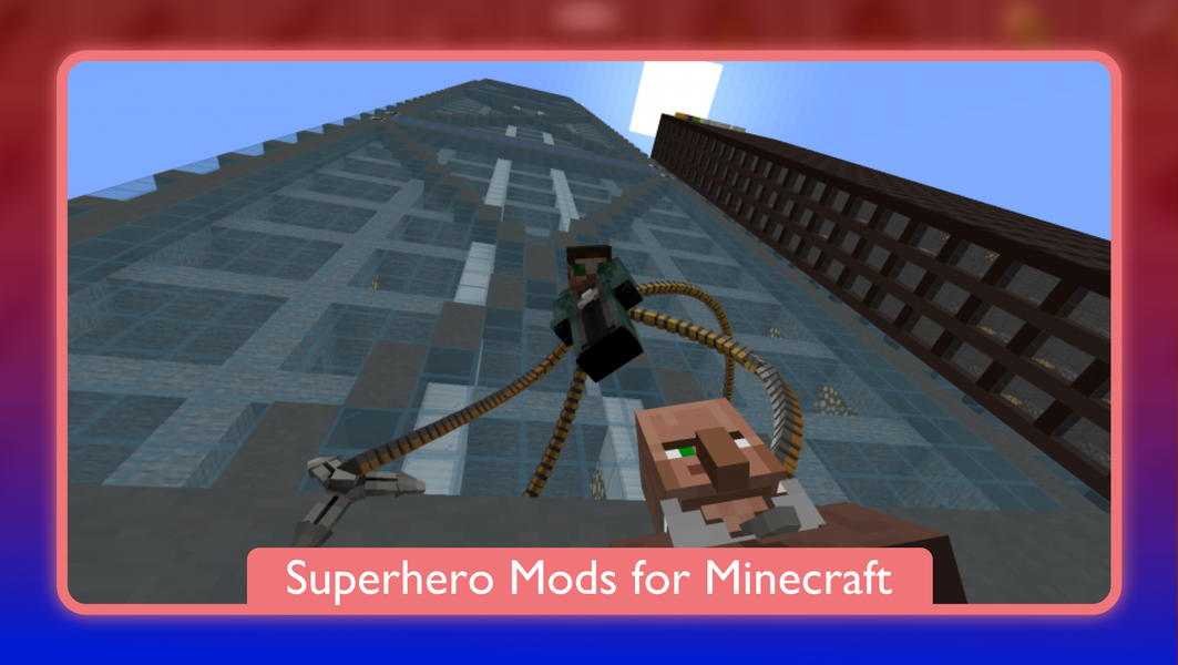 Superheroes Minecraft Mod 2025 - عکس برنامه موبایلی اندروید