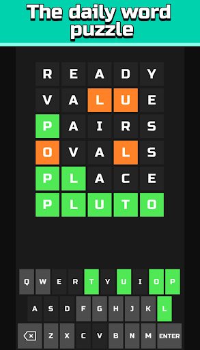 Wordle - پازل حدس کلمات وردل - Gameplay image of android game