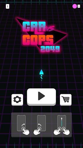 Car vs Cops 2049 - Image screenshot of android app