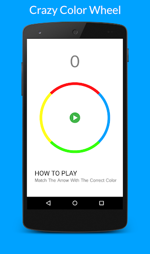 Crazy Color Wheel - Gameplay image of android game