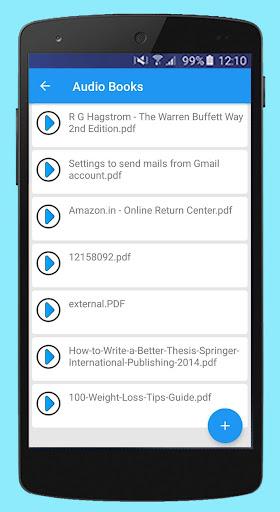 Text Voice Text to Speech, PDF - عکس برنامه موبایلی اندروید