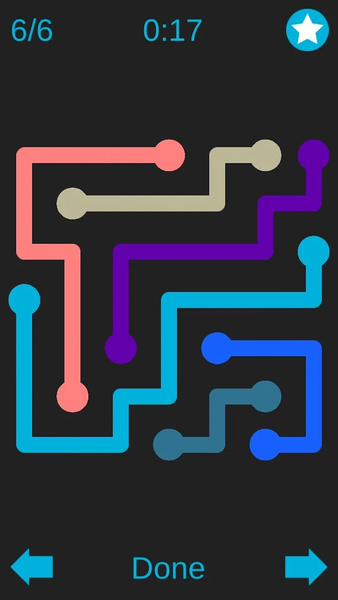 Relaxing Lines - Gameplay image of android game