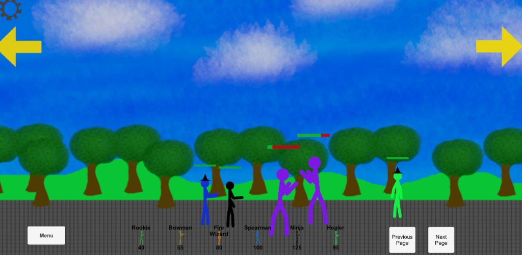 Army Of Sticks - Gameplay image of android game
