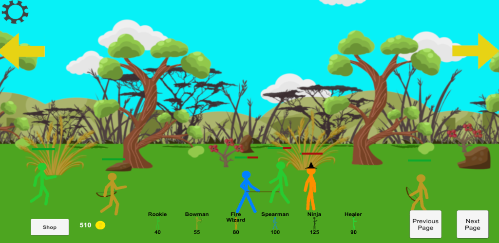 Army Of Sticks - Gameplay image of android game