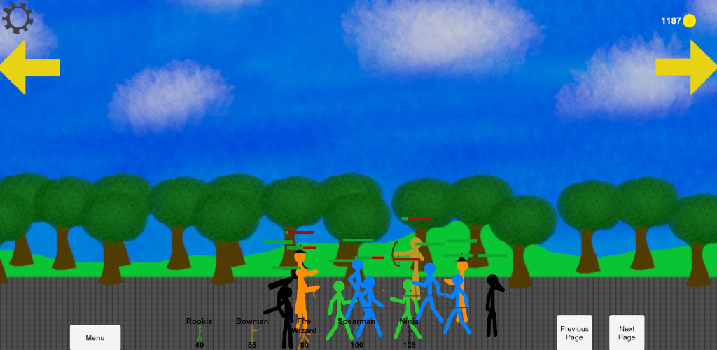Army Of Sticks - Gameplay image of android game
