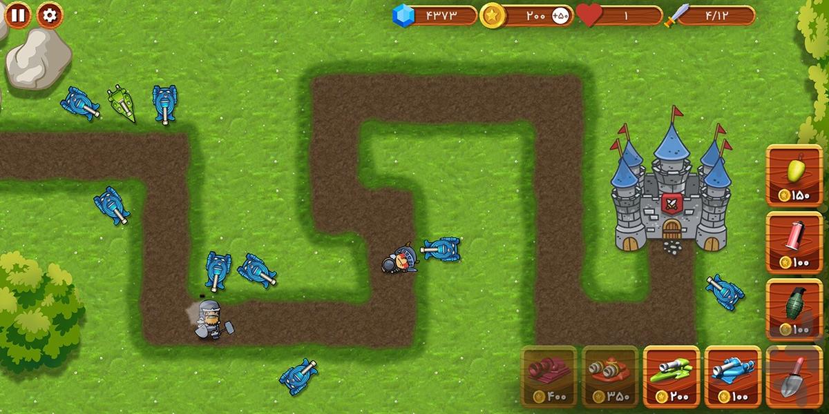 قلعه - عکس بازی موبایلی اندروید