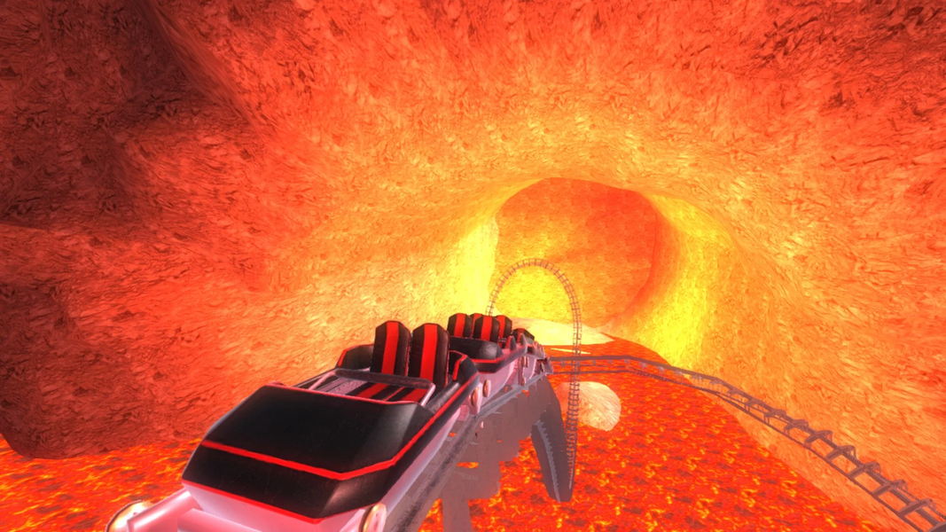 Inferno - VR Roller Coaster - عکس بازی موبایلی اندروید