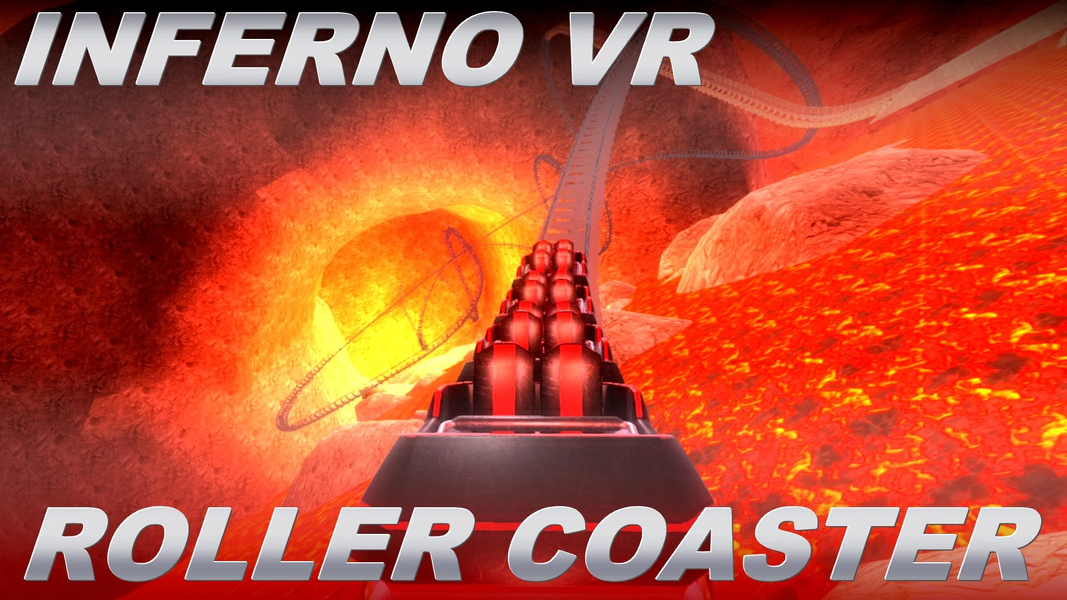 Inferno - VR Roller Coaster - عکس بازی موبایلی اندروید