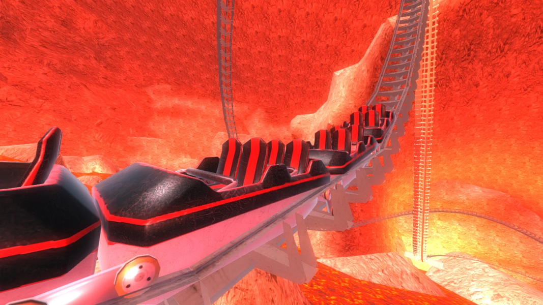 Inferno - VR Roller Coaster - Gameplay image of android game