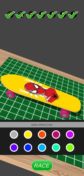 DIY Skateboard - Gameplay image of android game