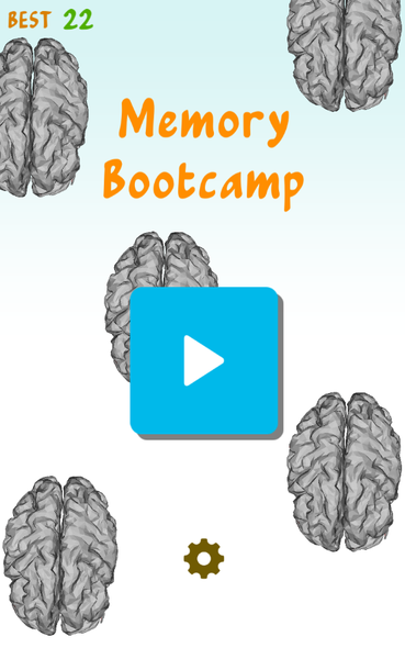 Memory Bootcamp - Gameplay image of android game