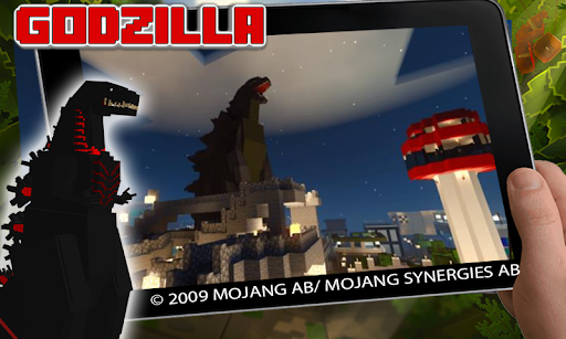 Godzilla Mods for Minecraft PE - عکس برنامه موبایلی اندروید