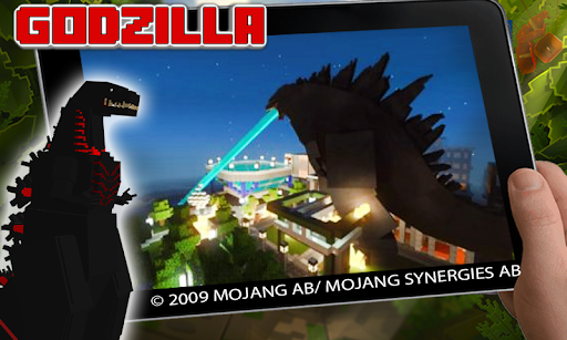 Godzilla Mods for Minecraft PE - عکس برنامه موبایلی اندروید