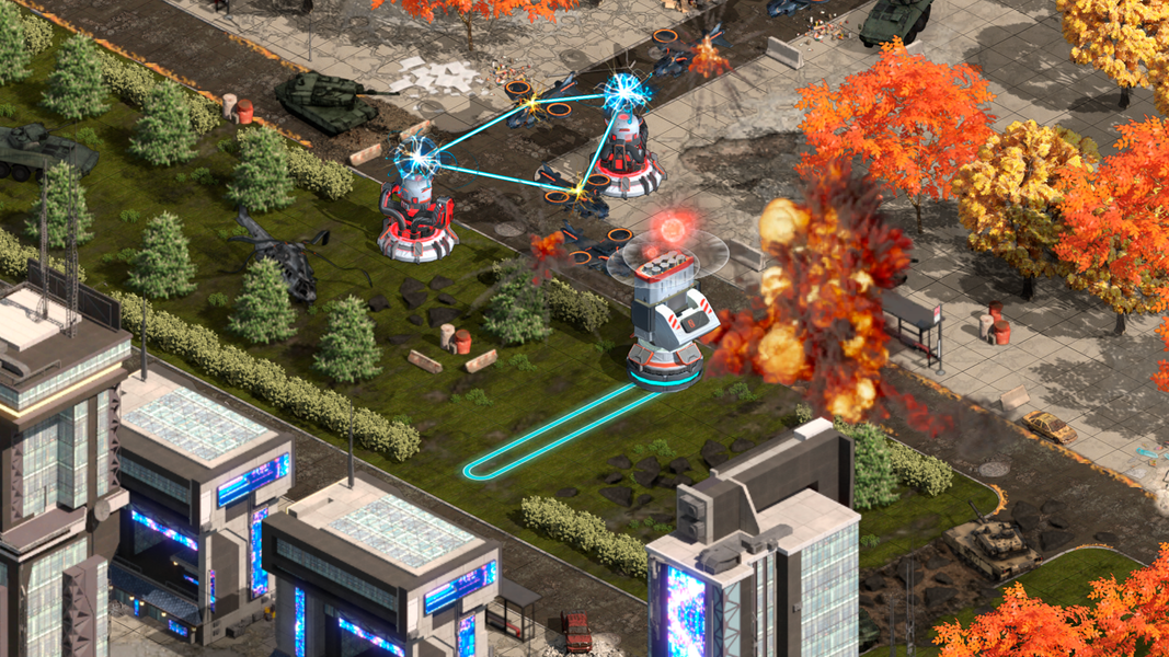 Protect & Defense Sci-Fi Cyber - عکس بازی موبایلی اندروید